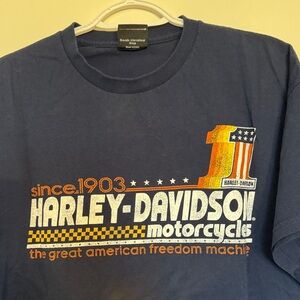 Harley-Davidson Dark Blue Graphic Tee